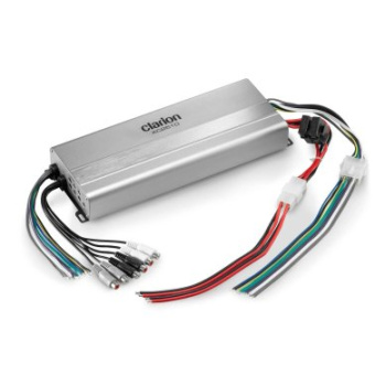Clarion 010-03221-00 - Compact 5-Channel System Amplifier 4 X 50W + 1 X 200W