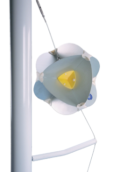 Allpa Aluminum Bracket Radar Reflector 'Navy Star' For Sail Boat