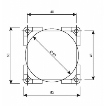 Two-Way Switch On-Off 12/24V