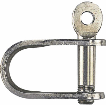 Plastimo 16760 - Shackle Narrow Flat Stainless Steel - 5mm