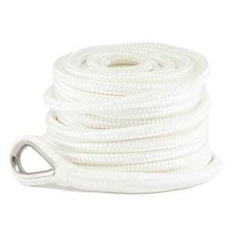 Hollex Anchor Line With Lead White 10mm Roll=20m