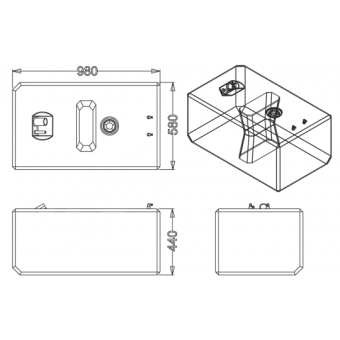 SIC Fuel Tank 207L