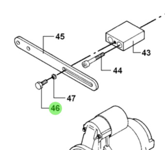 Bukh 500C2363 - M8x20 Set Screw DIN 933 for DV24RME, DV29RME, DV32, DV36 and DV48 Engines