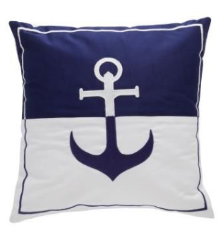 Marine Business Santorini Welcome Marine Blue Cushion Set 40x40cm (2 pieces)