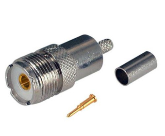 Scout Crimp Connector UHF Female For RG-58