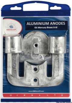Osculati 43.361.01 - Anode Kit Bravo II/III Aluminium