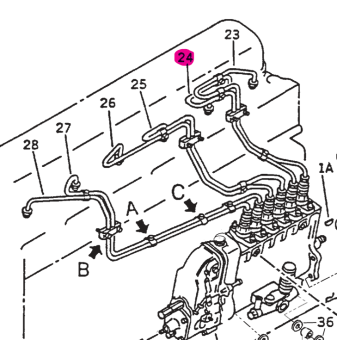 Northern Lights 6222-75-5420 - Injection Line #2 