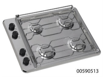 Techimpex PGLI04T000SL - Seafarer 4 Gas Cooker 4 Burners