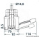 Osculati 15.253.00 - Sink double-acting foot pump