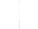 Glomex RA106GRPRIB - VHF Antenna Set Fiberglass White 0,9m