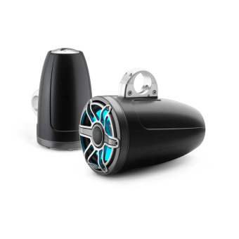 JL Audio 010-03281-00 - M6-880ETXv3 Titanium Marine Speaker With LED