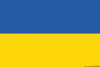 Osculati 35.462.04 - Flag Ukraine 50 x 75 cm