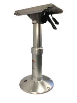 Mainstay Pedestal For Boat Chair, Height Adjustable 42-58cm