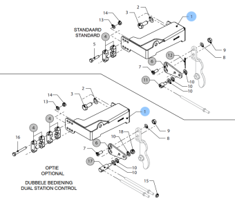 Vetus 08-01458 - Throttle Support