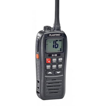 Plastimo 67440 - IPX7 waterproof portable floating marine VHF Plastimo SX-400
