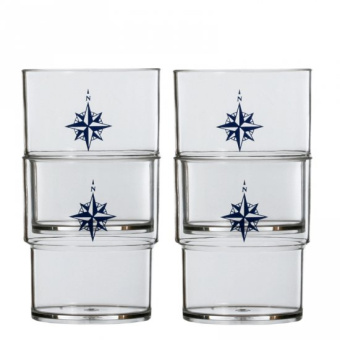 Marine Business Northwind Stackable Water Glass ø7 x 9 cm (per 1 piece)