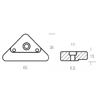E. Polipodio Zinc Plate For Duo Prop 290