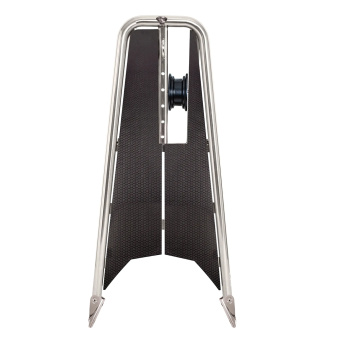 Båtsystem PB1200BL-S - Performance Bowsprit Black 1200mm + Code-0 Kit, Anchor Roller PB11