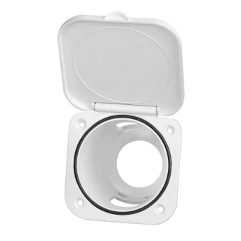 Nuova Rade 196401 - Case For Shower Head, Square, W/Lid, 95x95mm, Cream