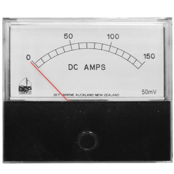 BEP Marine N0150A - DC Analog Ammeter With 0-150A Range