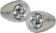 Allpa Surface Mount Stainless Steel 316 High Power LED Hull Light 12v/3.5w, 105x62x34mm (2pcs.)