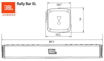 JBL Rallybar XL Marine Soundbar
