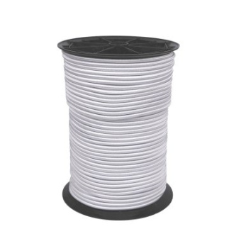 Euromarine HT Polyester Braided Sandow Ø6mm White