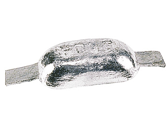 Talamex Magnesium Weld-On Hull Anodes with Mounting Strip