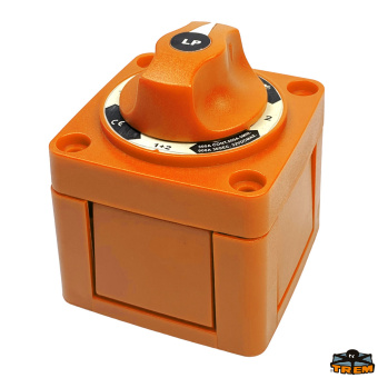 Trem L0610851 - Battery Switch Mini 300A 0–1–2 Both