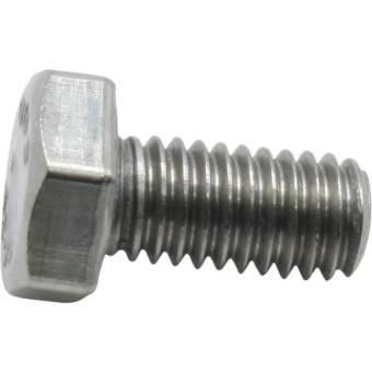 Johnson Pump 0.0138.134 - Hexagon Head Screw For F9B DIN 933, M6 x 12, Stainless Steel A2 (05-04-178)