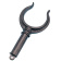 Nuova Rade 44681 - Oarlock, Ø53mm, Polyamide, Black