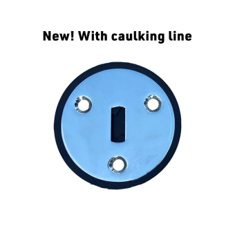 Rapid Marine PE25CL - Padeye - With Caulk Line