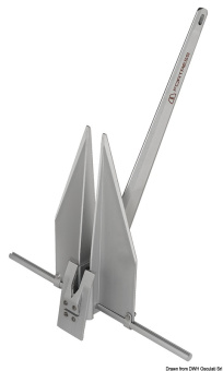 Osculati 01.100.16 - Fortress Demountable Anchor 4.5 kg