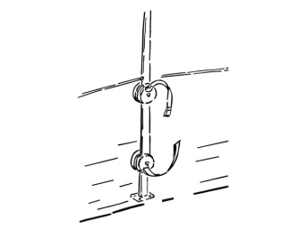 Trem Railing Holder SUP 4 Clamps