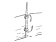 Trem Railing Holder SUP 4 Clamps