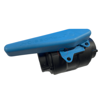 Ball Valve 1 1/4" BSP Black