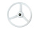 Ultraflex V32W Steering Wheel White
