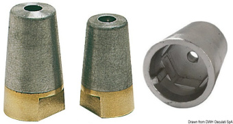 Osculati 43.265.03 - Anode With Nut Radice Type 35 mm
