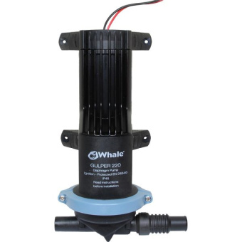 Whale BP1552B - Gulper 220 Shower Drain & Waste Pump (OEM / 12V / 14 LPM / 19mm) Bulk