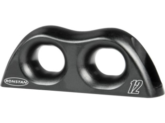 Ronstan RF8092-12 - RopeGlide Fairlead Double Black 12mm
