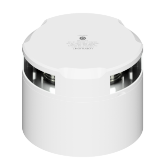 Lopolight 201-012-WH - Navigation Light 2NM 360° White, White Ceramic Coated