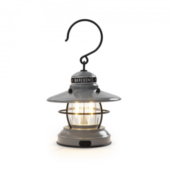 Barebones Mini Edison Lantern Grey