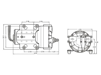 Velair 63799K - Self-Priming Water Pump 5-20L 230V