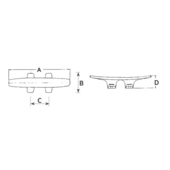 Nuova Rade Nylon Cleats 145 mm