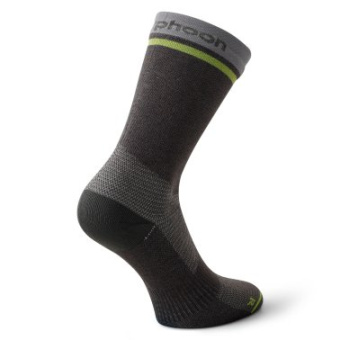 Plastimo P203100 - Typhoon Thermashield Merino Sock - Black/Solar - L (UK9-11/EU 43-46)
