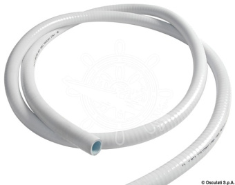 Osculati 18.004.38 - Anti-odour hose white PVC 38 mm