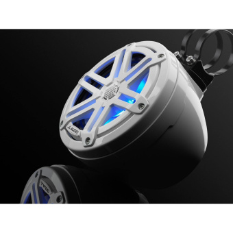 JL Audio 010-03258-00 - M3-650Vex Marine Speaker White With LEDs