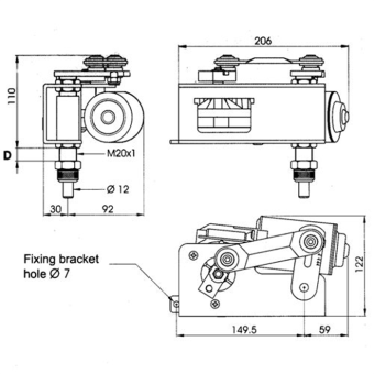 SPEICH LP Wiper Motor – Stainless Steel