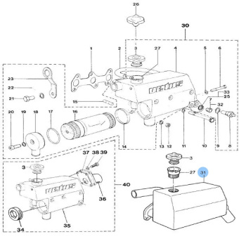 Vetus STM3741 - Manifold KC M3.10