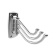 Foresti & Suardi 205A.C - Triple Chromed Brass Coat Hook 75x40x105 mm Foresti & Suardi 205A.C - Triple Chromed Brass Coat Hook 75x40x105 mm
